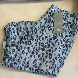 Stylish Leopard Print Flare Pants